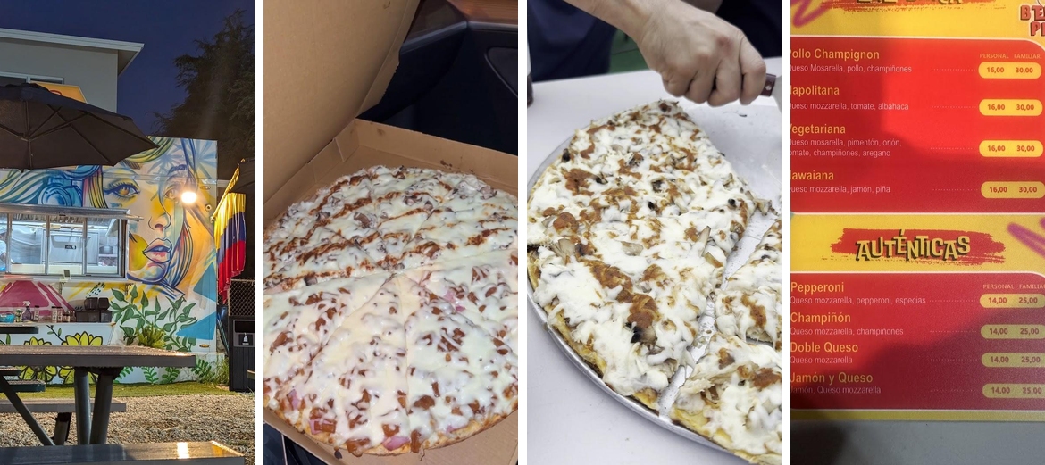 Bendita Pizza Miami Menu